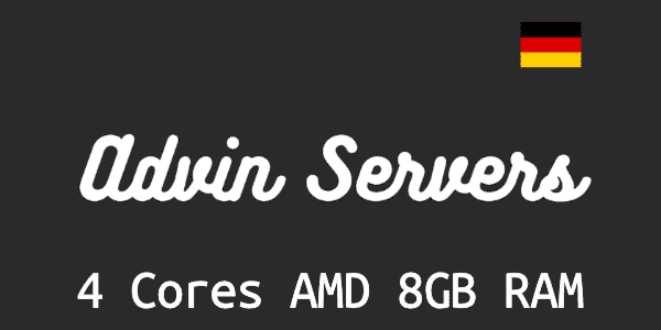 Benchmark VPS Advin Servers 4 Cores AMD 8GB RAM - DE - 8 USD (2023)