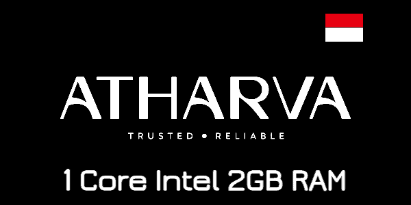 Benchmark VPS Atharva 1 Core Intel 2GB RAM Harga 100 Ribu (2023)