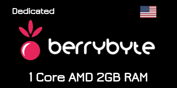 Benchmark VPS BerryByte 1 Core AMD 2GB RAM Harga 12 USD (2023)
