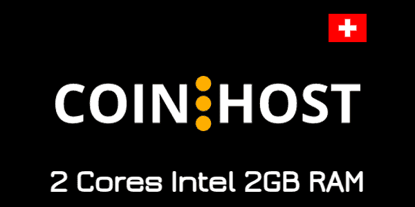 Benchmark VPS COIN.HOST 2 Cores Intel 2GB RAM Harga 12 CHF (2023)