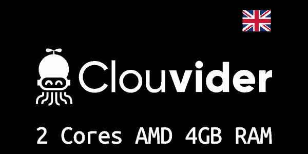 Benchmark VPS Clouvider 2 Cores AMD 4GB RAM - UK - 5 GBP (2023)