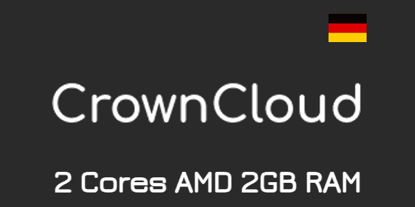 Benchmark VPS CrownCloud 2 Cores AMD 2GB RAM Harga 20 USD (2023)