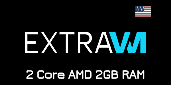 Benchmark VPS ExtraVM 2 Core AMD 2GB RAM Harga 10 USD (2023)