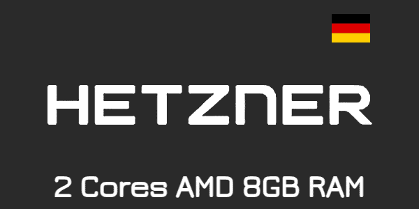 Benchmark VPS Hetzner 2 Cores AMD 8GB RAM - DE - 12.49 EURO v2 (2023)