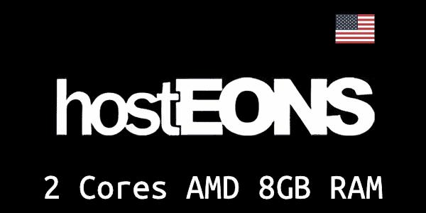 Benchmark VPS HostEONS 2 Cores AMD 8GB RAM - US - 14 USD (2023)