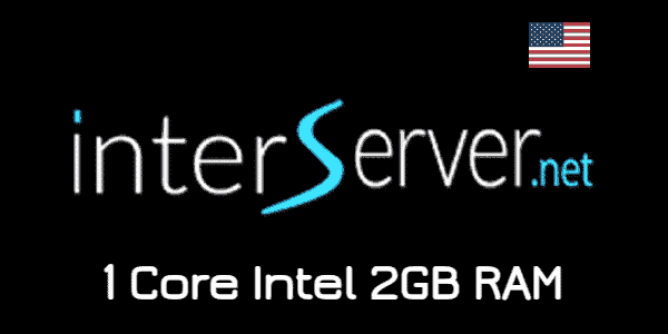 Benchmark VPS Interserver 1 Core Intel 2GB RAM Harga 6 USD (2023)