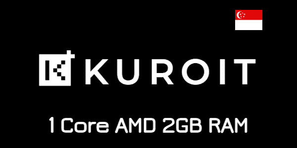 Benchmark VPS Kuroit 1 Core AMD 2GB RAM Harga 5 GBP v2 (2023)
