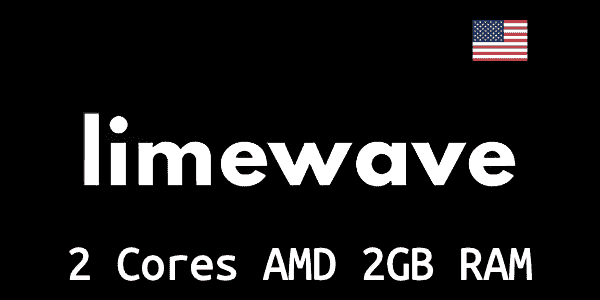 Benchmark VPS Limewave 2 Cores AMD 2GB RAM - US - 1.25 USD (2023)