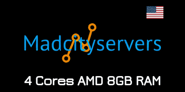 Benchmark VPS Madcityservers 4 Cores AMD 8GB RAM - US - 15.5 USD (2023)
