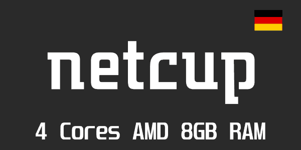 Benchmark VPS Netcup 4 Cores AMD 8GB RAM - DE - 11.76 EURO (2023)