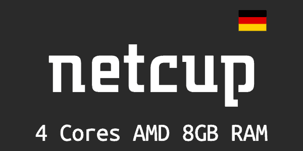Benchmark VPS Netcup 4 Cores AMD 8GB RAM - DE - 9.8 EUR (2024)