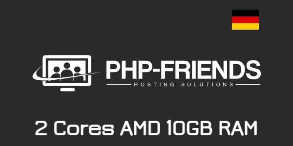 Benchmark VPS PHP-Friends 2 Cores AMD 10GB RAM Harga 9.99 EURO (2023)