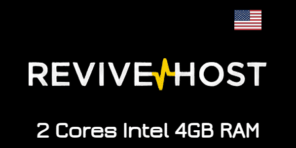 Benchmark VPS ReviveHost 2 Cores Intel 4GB RAM Harga 8 USD (2023)