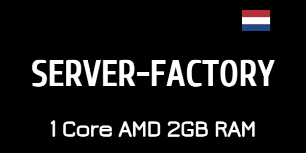 Benchmark VPS Server-Factory 1 Core AMD 2GB RAM Harga 3.5 EURO (2023)