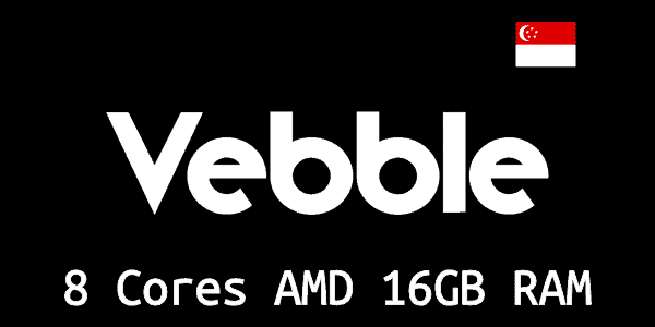 Benchmark VPS Vebble 8 Cores AMD 16GB RAM - SG - 32 GBP (2024)