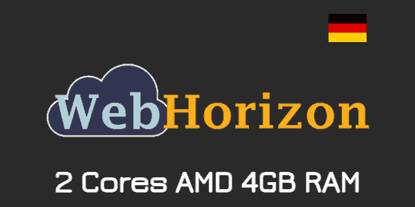 Benchmark VPS WebHorizon 2 Cores AMD 4GB RAM Harga 9.99 USD v2 (2023)