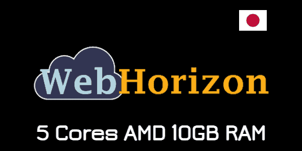 Benchmark VPS WebHorizon 5 Cores AMD 10GB RAM Harga 24.99 USD v2 (2023)